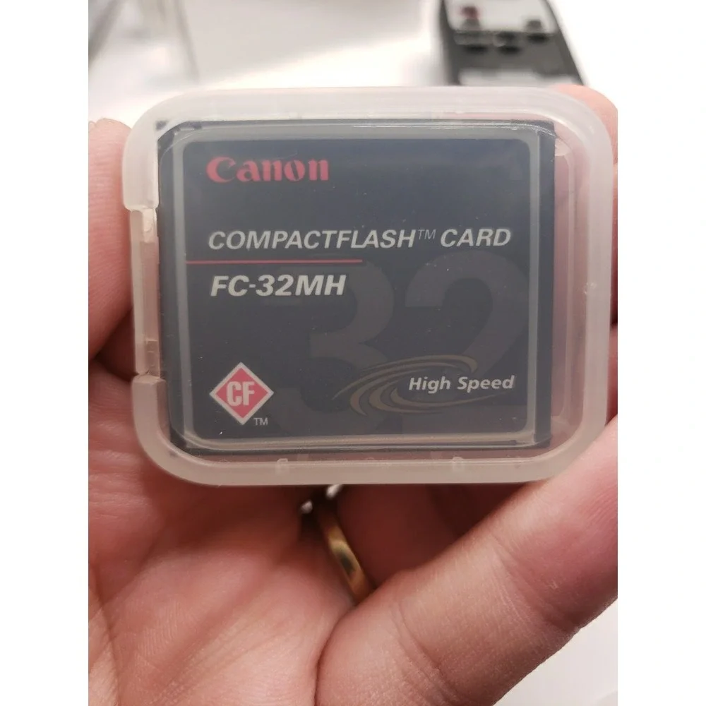 Canon Genuine 32MB MEGABYTE FC-32MH CF Compact Flash Camera Memory Card